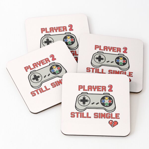 Item preview, Player 2 Still Single Retro Gaming Valentine designed and sold by Nordic Echo.