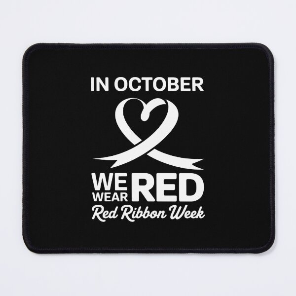 Item preview, Heart In October We Wear Red Ribbon Week Awareness 2026 designed and sold by repconomArt.