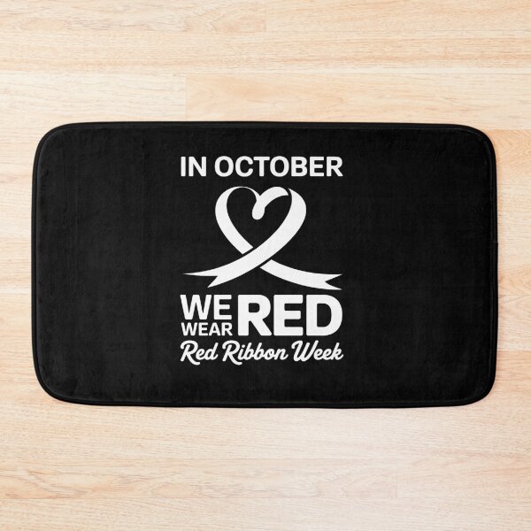 Item preview, Heart In October We Wear Red Ribbon Week Awareness 2026  designed and sold by repconomArt.