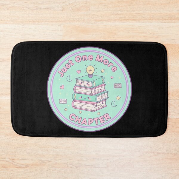 Item preview, Kawaii Pastel Stack of Books - Just One More Chapter designed and sold by DogLord.