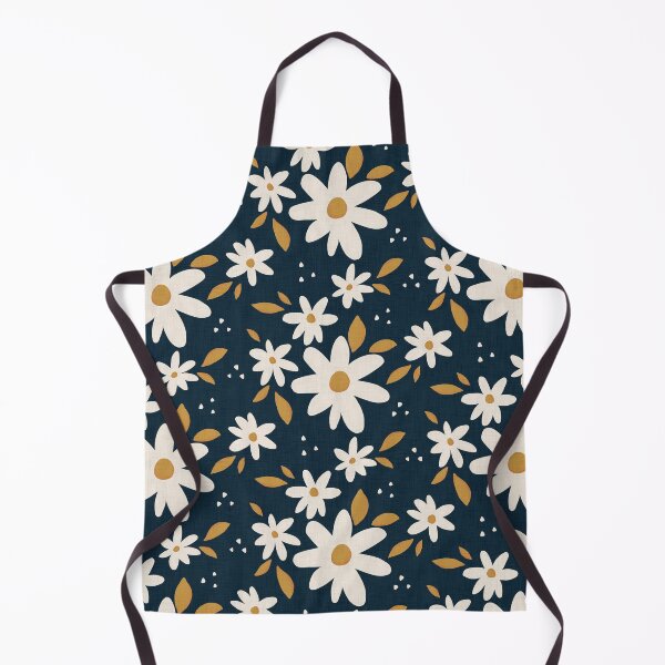 Item preview, Boho Daisy Print - Navy designed and sold by LoveAlways-AEP.