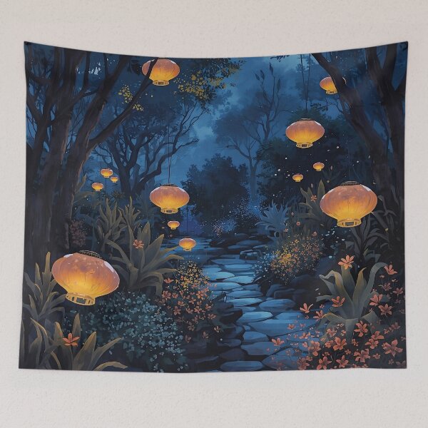 Item preview, Floating Lantern – Dreamy Garden designed and sold by Glitchart66.