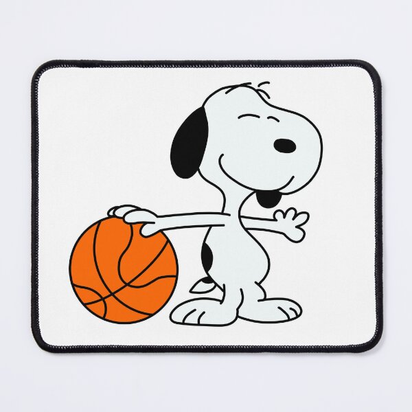 Item preview, Snoopy Playing Basketball designed and sold by izziesdoodless.