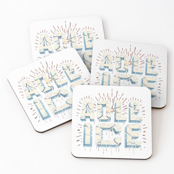 Item preview, Abolish ICE Cracked Typography Protest Design | Anti ICE Activism Graphic designed and sold by RedVista.