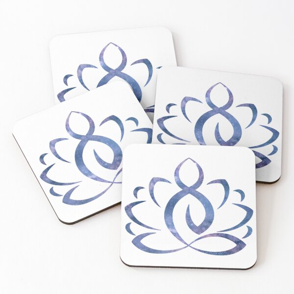 Item preview, Namaste Yoga Tree Pose Sunset Silhouette Symbol designed and sold by Reminixi.