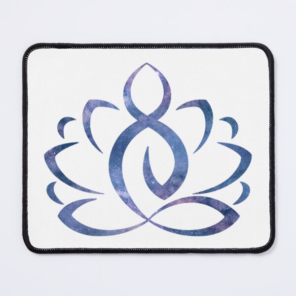 Item preview, Namaste Yoga Tree Pose Sunset Silhouette Symbol designed and sold by Reminixi.