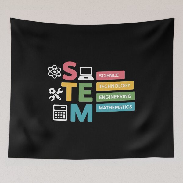Item preview, STEM Science Technology Engineering Math Teacher Gift designed and sold by repconomArt.