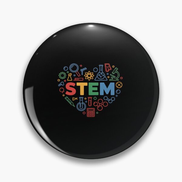 Item preview, STEM Heart - Science Technology Engineering Math Teachers designed and sold by repconomArt.