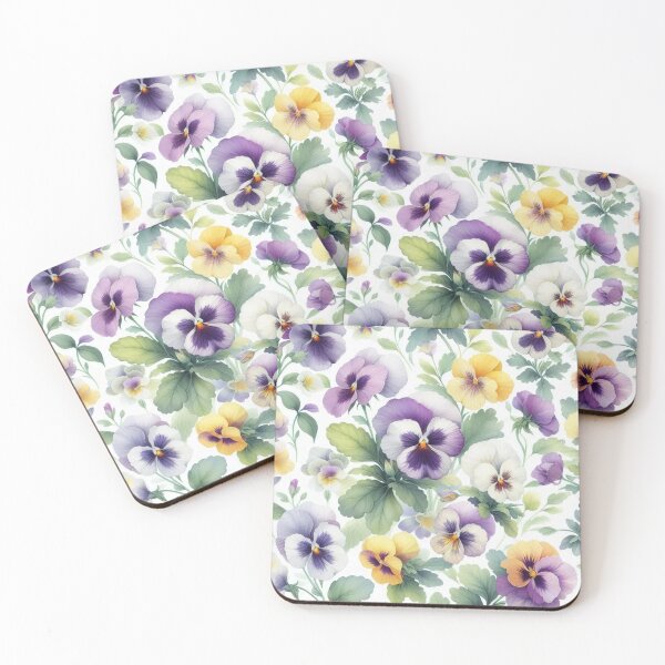 Item preview, Pretty Pansies designed and sold by TinCatOutPost.