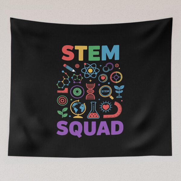 Item preview, STEM Squad - Science, Technology, Engineering and Math designed and sold by repconomArt.