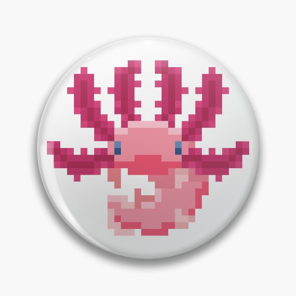 Item preview, Pixel Axolotl - Pink designed and sold by ZephyrVyn.