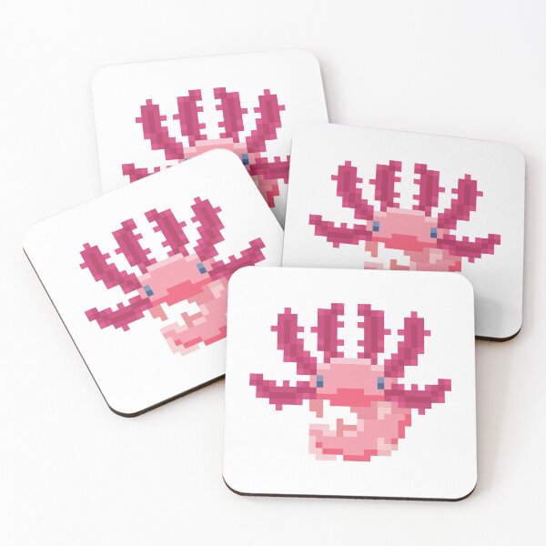 Item preview, Pixel Axolotl - Pink designed and sold by ZephyrVyn.