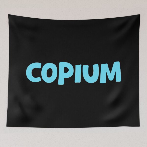 Item preview, Copium, Blue Funny Quotes designed and sold by Memes N Lore .