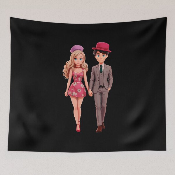 Item preview, Margot Robbie And Cillian Murphy Couple Up In Barbenheimer  designed and sold by RobertMallor.