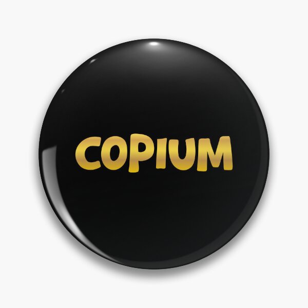 Item preview, Copium, Gold Funny Quotes designed and sold by Memes N Lore .