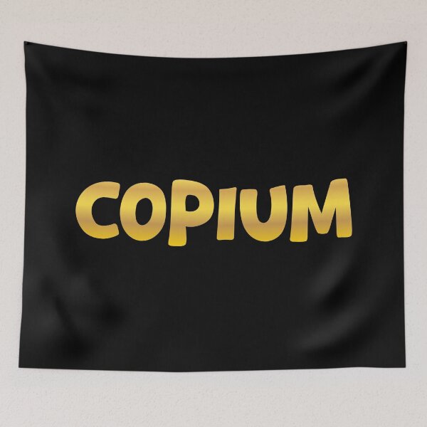 Item preview, Copium, Gold Funny Quotes designed and sold by Memes N Lore .