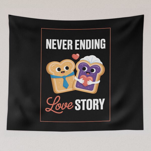 Item preview, Peanut Butter & Jelly Wedding Husband Cute Wife designed and sold by EllenJast.