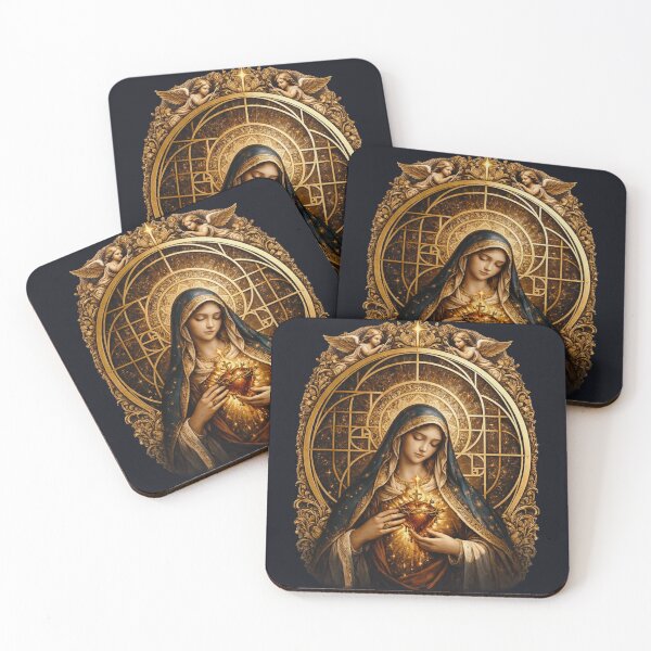 Item preview, Immaculate Light — Sacred Heart of Mary designed and sold by Sanctum Icons.
