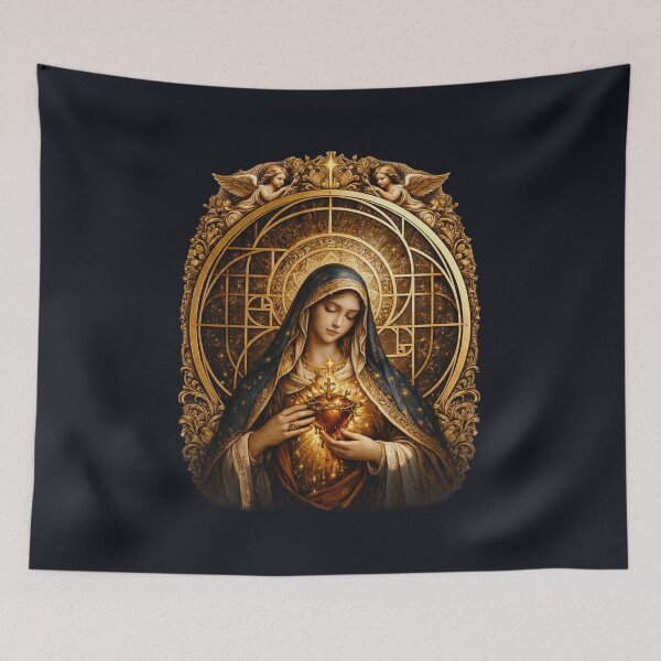 Item preview, Immaculate Light — Sacred Heart of Mary designed and sold by Sanctum Icons.