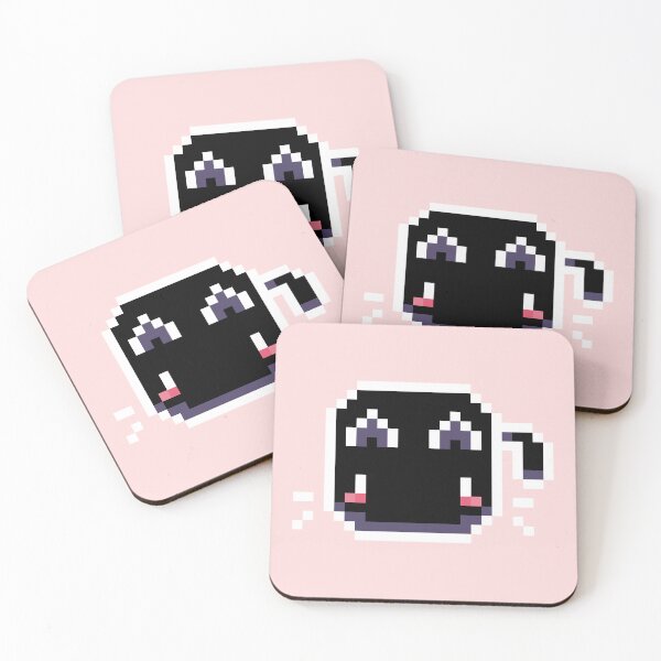 Item preview, Pixel Cat - Black designed and sold by ZephyrVyn.