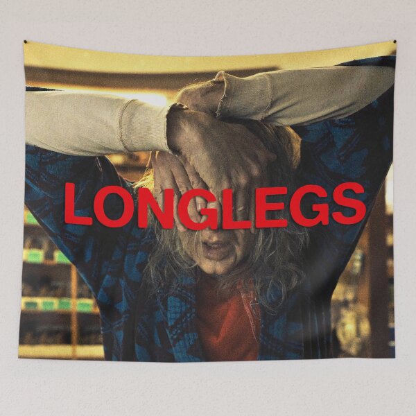 Item preview, LONGLEGS OVER FACE - COLOR - LOGO designed and sold by FILM GUTTER.