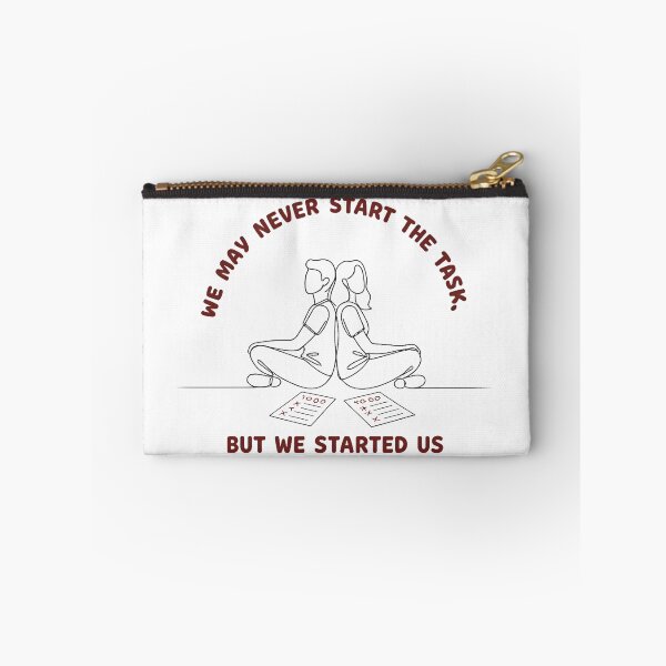 Item preview, We May Never Start the Task – ADHD Task Paralysis Love Illustration designed and sold by MukuMint.