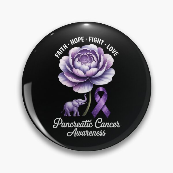 Item preview, Purple Ribbon Gift Pancreatic Cancer Awareness designed and sold by EllenJast.