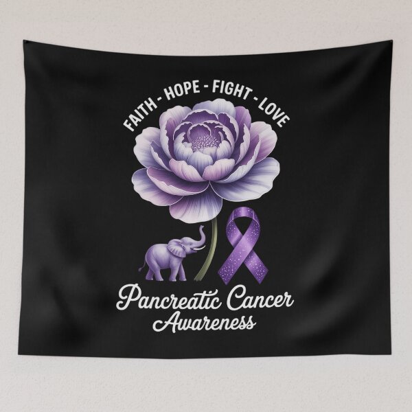 Item preview, Purple Ribbon Gift Pancreatic Cancer Awareness designed and sold by EllenJast.