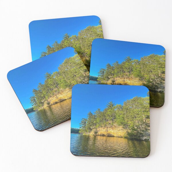 Item preview, Mirror Lake Cliffs and Water – Wisconsin Summer designed and sold by aadventures.