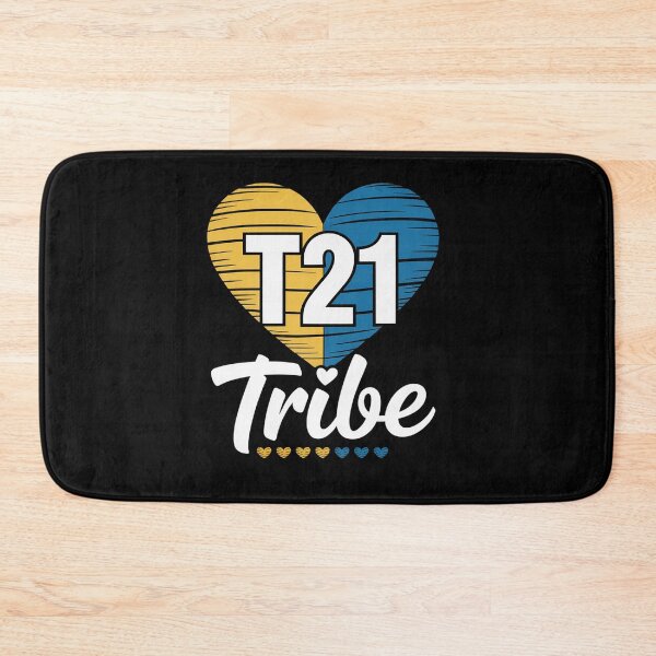 Item preview, T21 Tribe 21 World Down Syndrome Awareness Day Heart designed and sold by repconomArt.