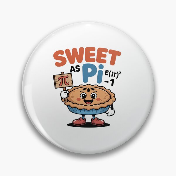 Item preview, Sweet as pi for kids Funny Pi Day Spiral Pi Math designed and sold by repconomArt.