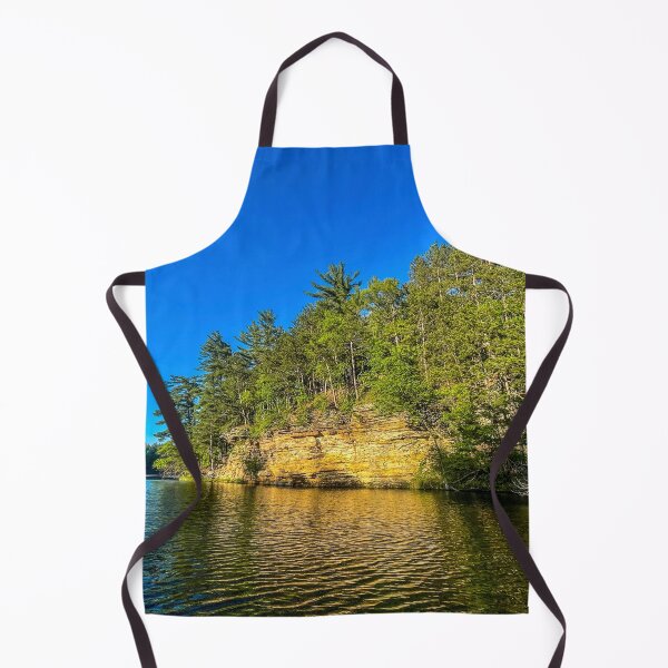 Item preview, Mirror Lake Cliffs and Water – Wisconsin Summer designed and sold by aadventures.
