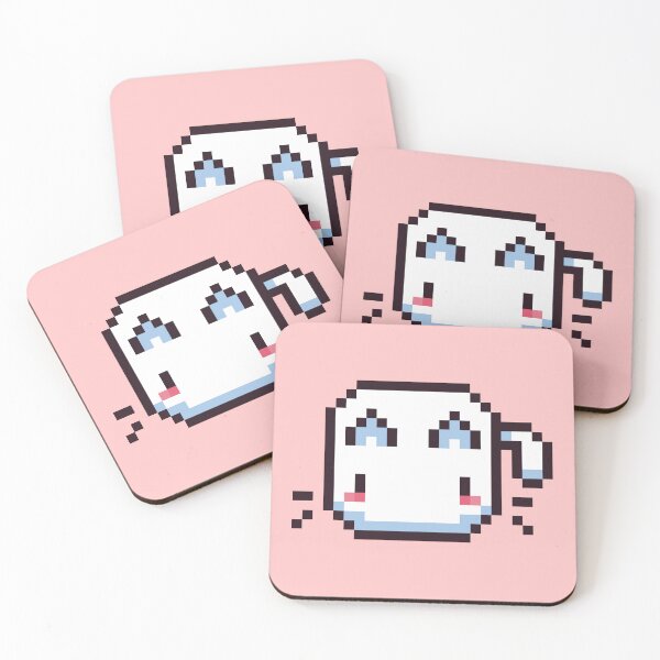 Item preview, Pixel Cat - White designed and sold by ZephyrVyn.
