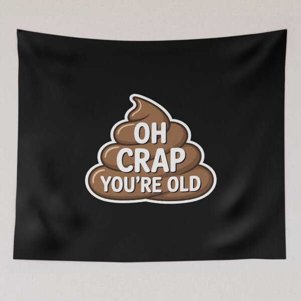 Item preview, Hilarious Birthday Poop Theme Waste Bathroom designed and sold by Tatianamiobi.