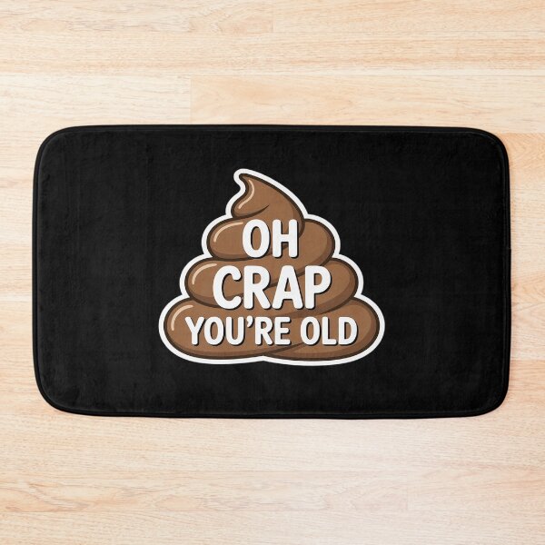 Item preview, Hilarious Birthday Poop Theme Waste Bathroom designed and sold by Tatianamiobi.