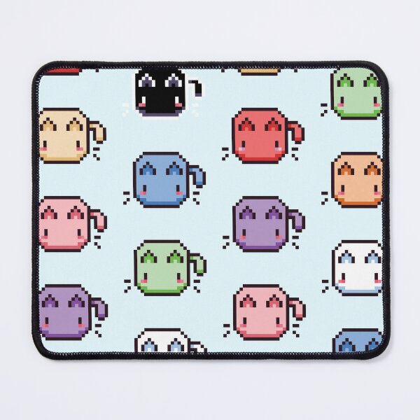 Item preview, Pixel Cat Pattern designed and sold by ZephyrVyn.