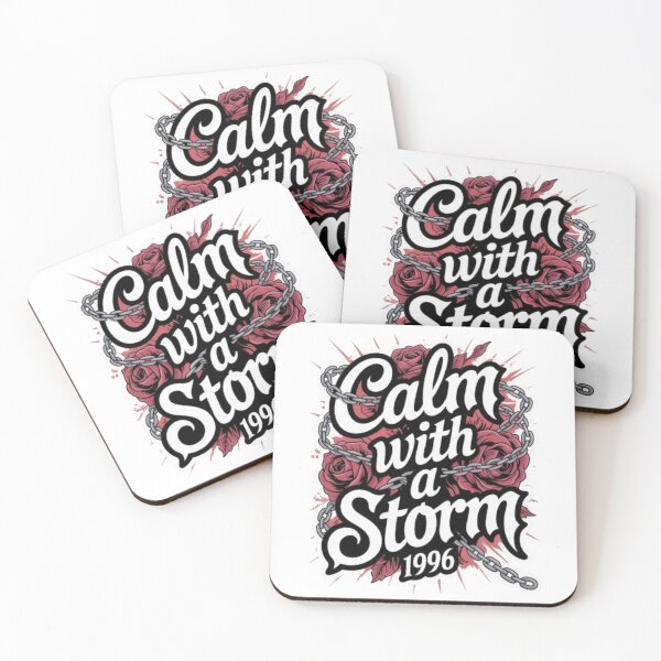 Item preview, Calm With a Storm Statement Typography designed and sold by NewUSShop.