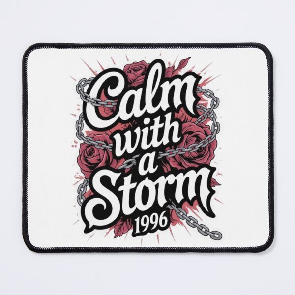 Item preview, Calm With a Storm Statement Typography designed and sold by NewUSShop.