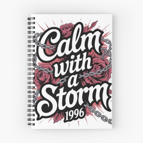 Item preview, Calm With a Storm Statement Typography designed and sold by NewUSShop.