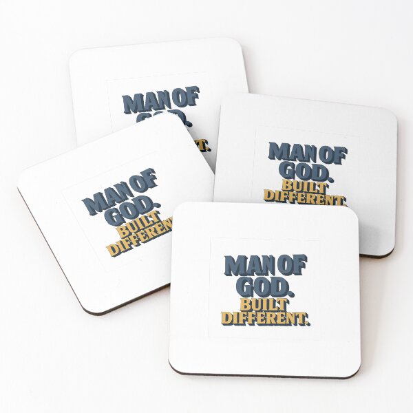 Item preview, Man of God. Built Different. designed and sold by JGAtees.