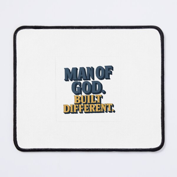 Item preview, Man of God. Built Different. designed and sold by JGAtees.