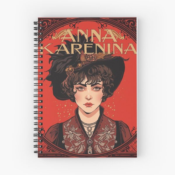 Item preview, 'Anna Karenina' a novel by Lev Tolstoy designed and sold by Filologica.