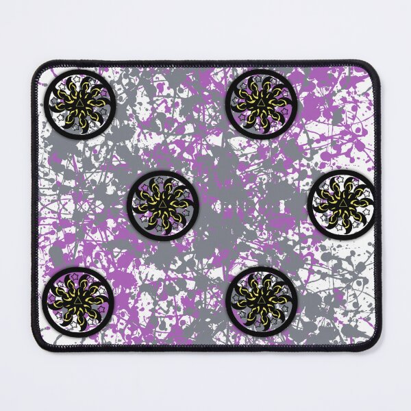 Item preview, Signature collection: purple Gamut Wheels  designed and sold by Twisted Doodles.