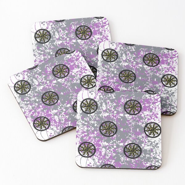 Item preview, Signature collection: purple Gamut Wheels  designed and sold by Twisted Doodles.