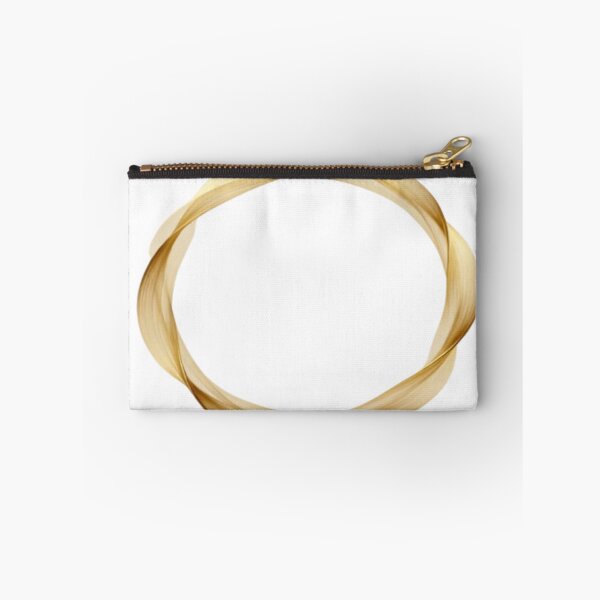 Item preview, Golden Loop – Abstract Circular Flow in Metallic Strands designed and sold by Cristhian Almanza.