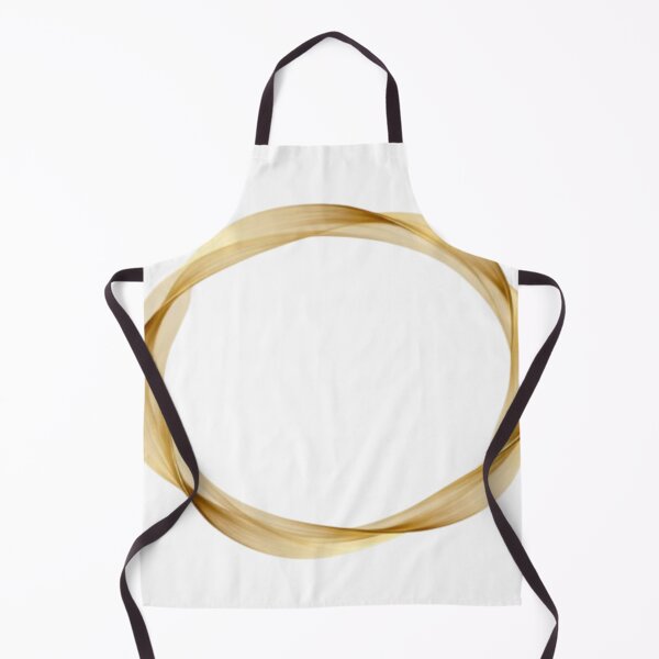 Item preview, Golden Loop – Abstract Circular Flow in Metallic Strands designed and sold by Cristhian Almanza.