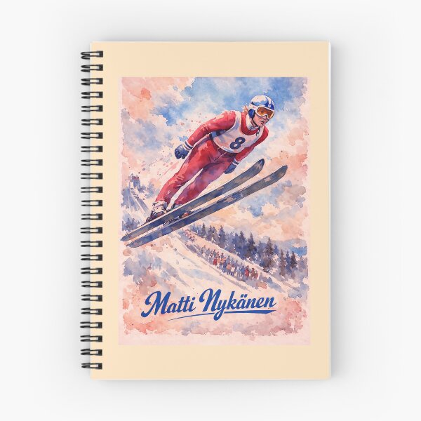 Item preview, Matti Nykanen Ski Jumping designed and sold by Sarcastic designs.