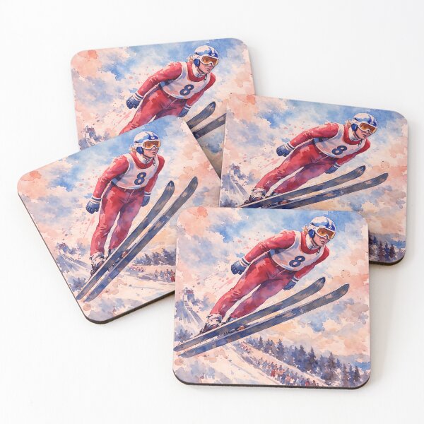 Item preview, Matti Nykanen Ski Jumping designed and sold by Sarcastic designs.