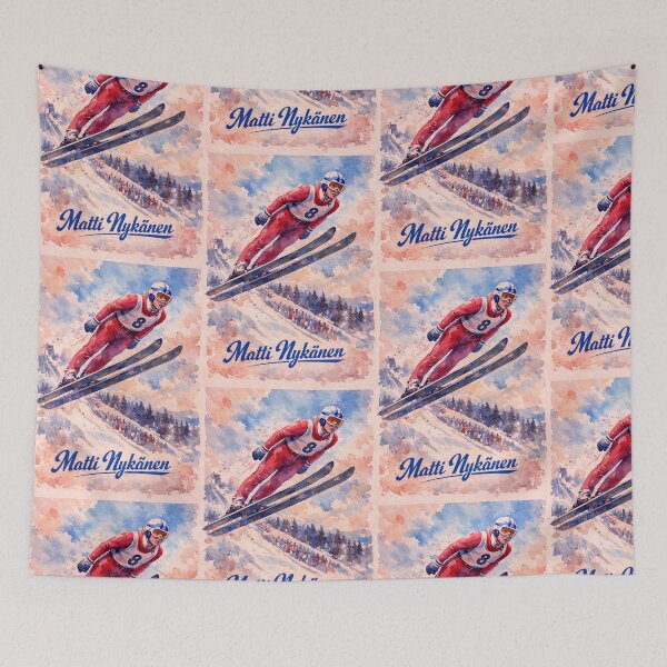 Item preview, Matti Nykanen Ski Jumping designed and sold by Sarcastic designs.