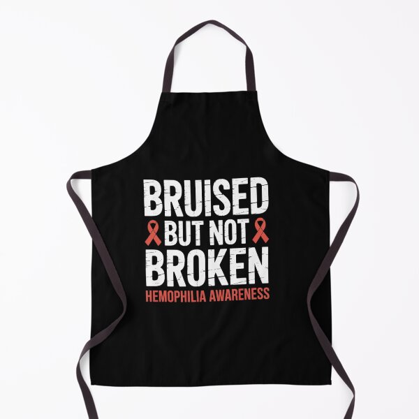 Item preview, Hemophilia Awareness Bruised not Broken Bleeding Warrior designed and sold by Rrettgison.